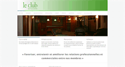 Desktop Screenshot of leclub-boussens.ch
